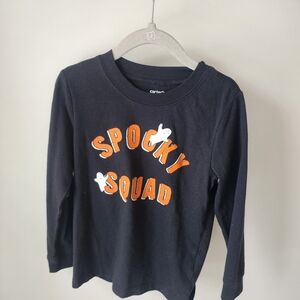 Carter's Black and Orange 'Spooky Squad' Long Sleeve Tee
